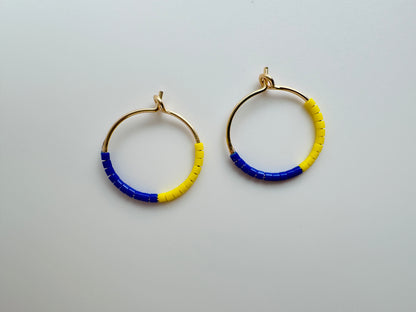 Teeny Hoops SUMMER