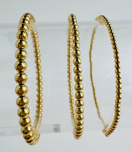 Gold Bead Bracelets