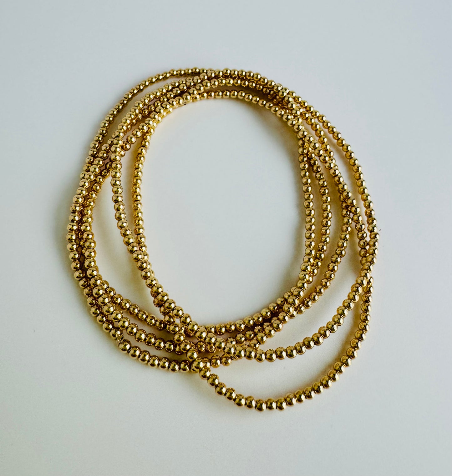 Gold Bead Bracelets