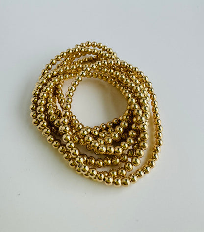 Gold Bead Bracelets