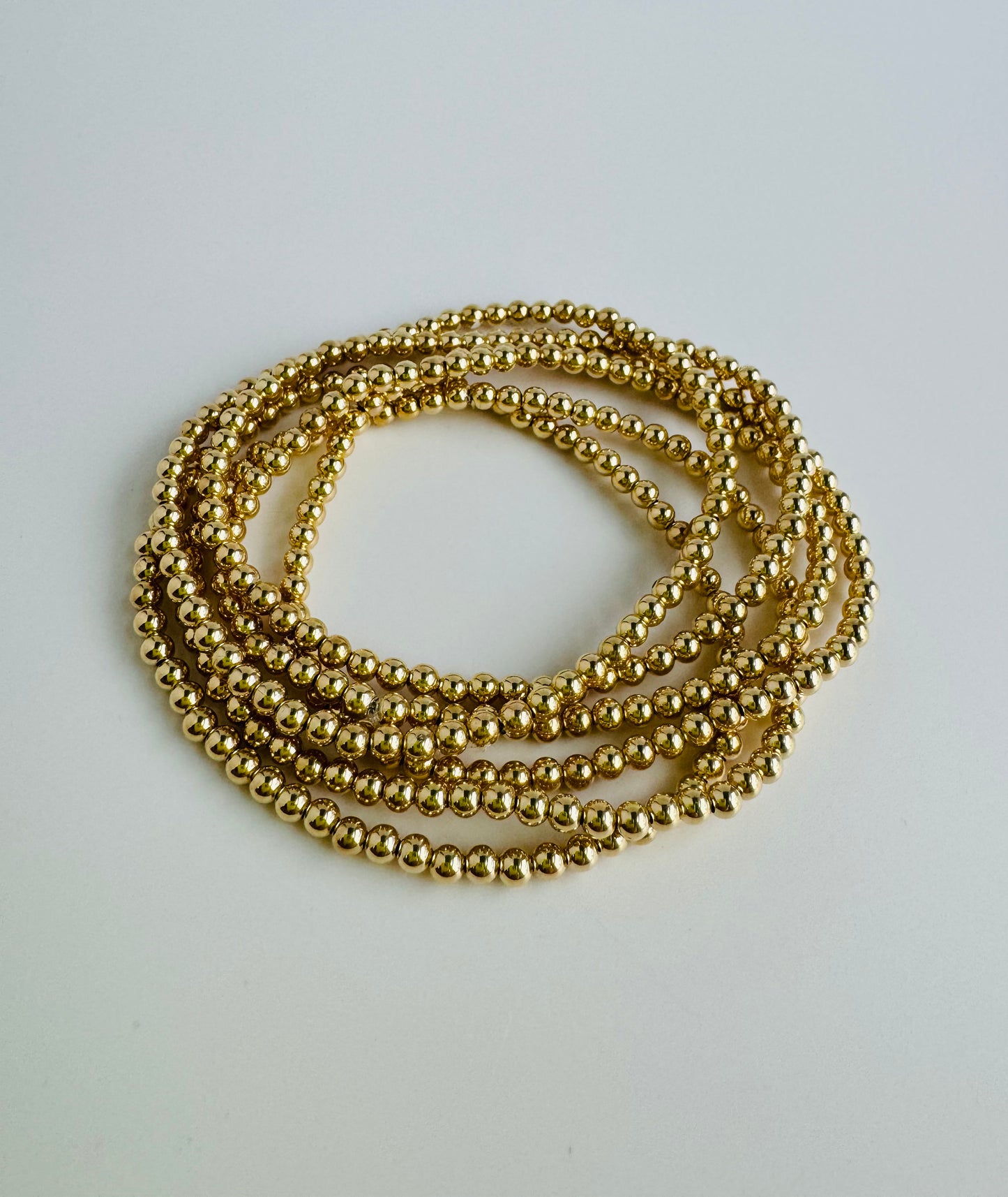 Gold Bead Bracelets